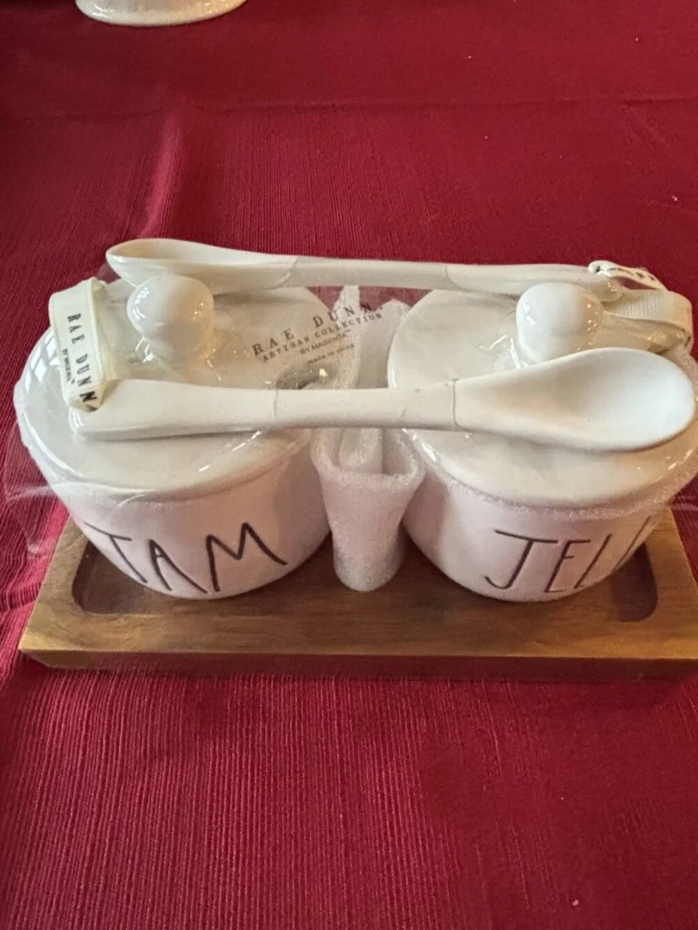 NIB Rae Dunn Jam & Jelly Set